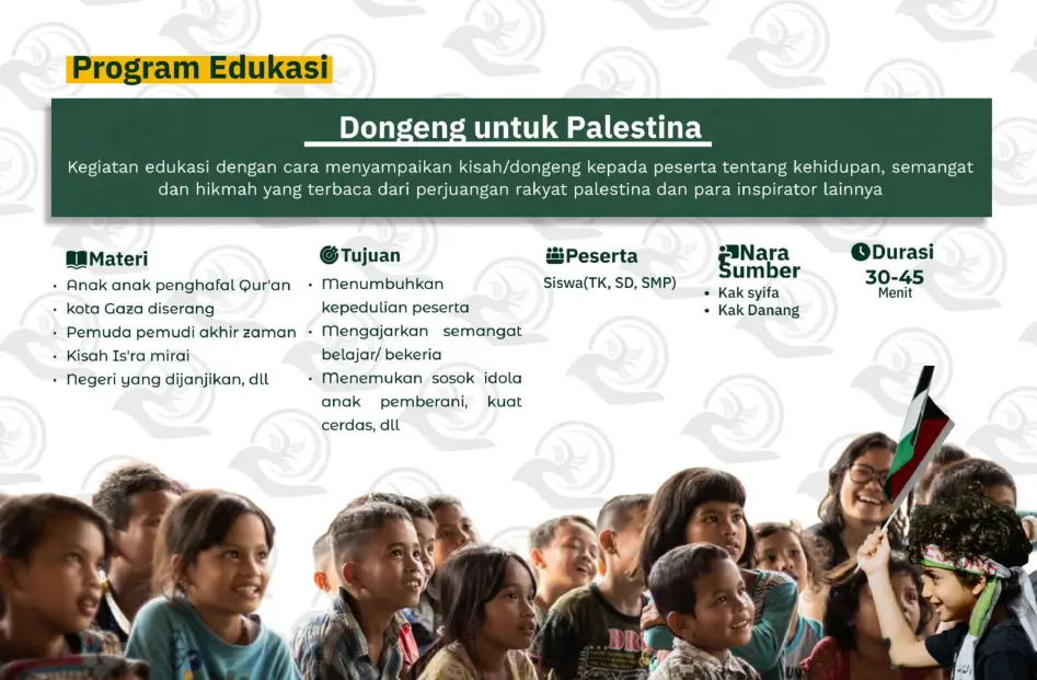 Program Edukasi - Dongeng untuk Palestina